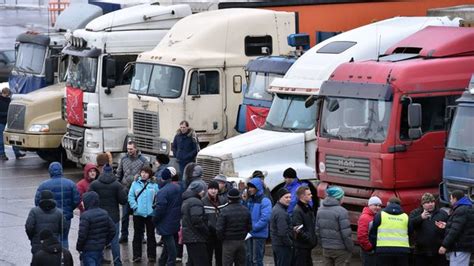 Russian Truck Drivers Protest New Fees The New York Times