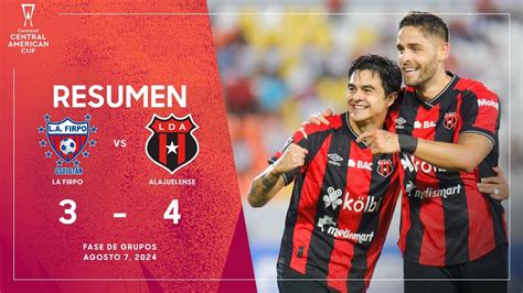 La Firpo Vs Alajuelense Copa Centroamericana Fase De Grupos