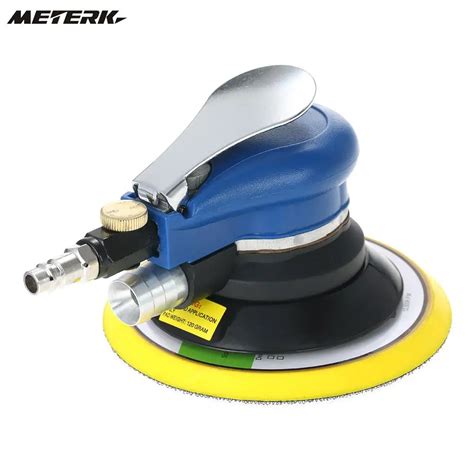 6 10000rpm Pneumatic Palm Random Orbital Sander Polisher Air Powered Orbit Polisher Dual Action