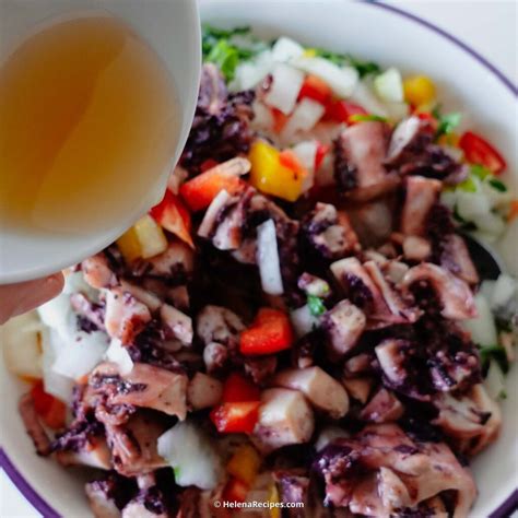 Octopus Salad Recipe - Helena Recipes