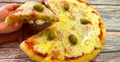 Cómo Hacer Masa De Pizza Sin Amasar ¡la Mas Fácil Y Deliciosa Raza Folklorica