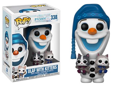 Funko Unveils New POP! Vinyl Olaf with Kittens from ‘Olaf’s Frozen ...