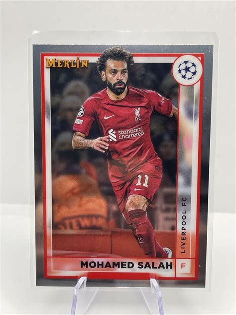 Topps Merlin Chrome Uefa No Mohamed Salah Liverpool Fc Ebay