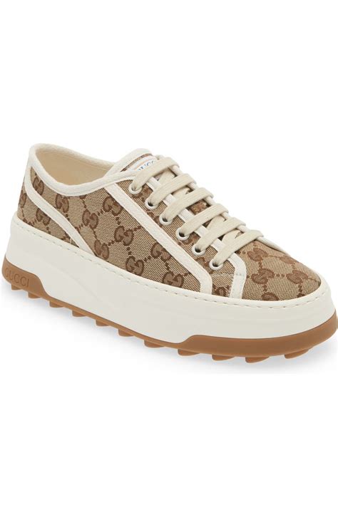 Gucci Gg Canvas Platform Sneaker Women Nordstrom