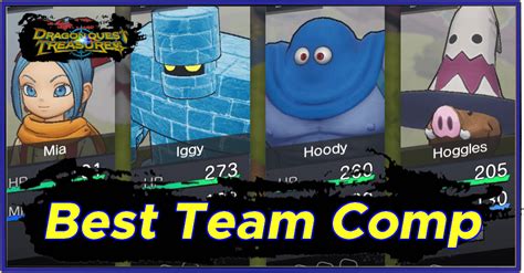 Best Party And Team Composition Dragon Quest Treasuresgame