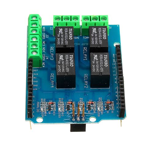 4 Channel 5V Relay Module Relay Control Shield Relay Expansion Board F