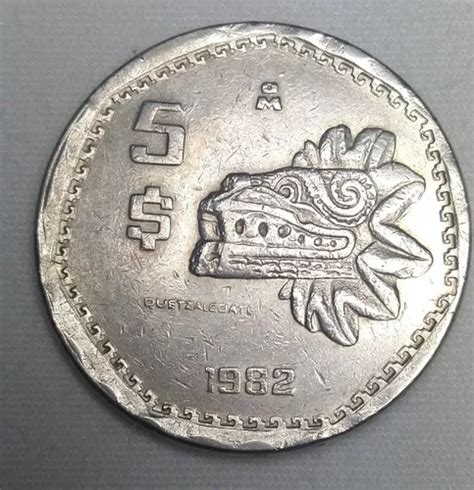 Monedas Antiguas De M Xico Pesos Quetzalc Atl Y Mercadolibre