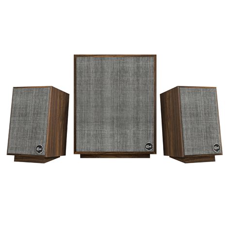 Promedia Heritage 21 Multimedia Speaker System Klipsch