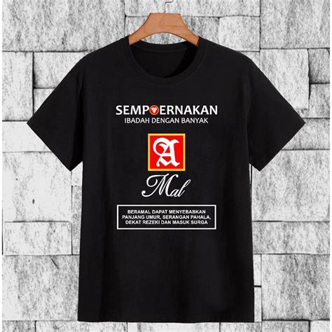 Jual Kaos Distro Pria TShirt Pria Kaos Pria SEMPURNA A MAL BF DTF075