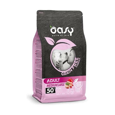 Oasy Adult Medium Large Pork Grain Free Bez Itarica Svinjetina Hr