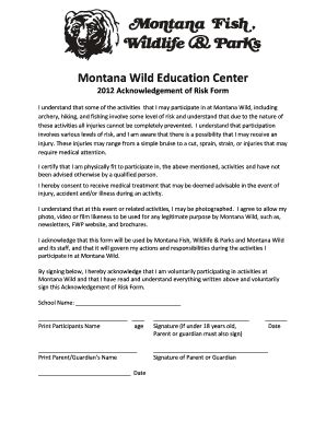 Fillable Online Fwp Mt Montana S Official State Website EDUCATION