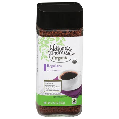 Save On Nature S Promise Organic Instant Coffee Regular Order Online