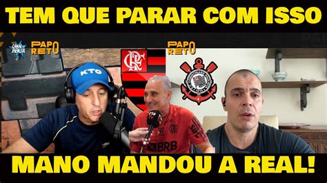 OLHA O QUE BENJA E MANO FALARAM DE TITE NO FLAMENGO OS CORINTIANOS TEM