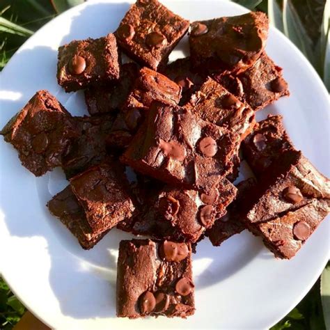 Double Chocolate Sweet Potato Brownies Sweet Potato Brownies Food Baking