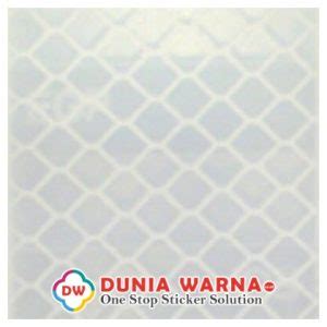 M Engineer Grade Prismatic Egp White Dunia Warna Stiker