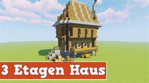 Wie Baut Man Ein Haus In Minecraft Minecraft Haus Bauen Deutsch YouTube