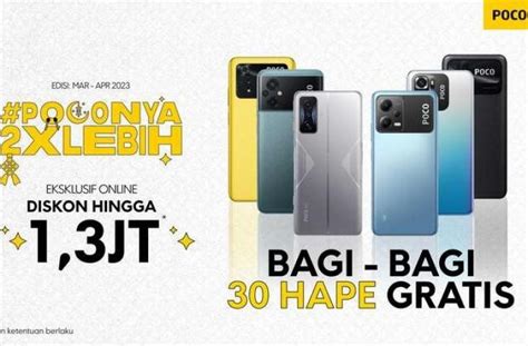 Promo Ramadhan Poco Diskon Besar Besaran Untuk Hp Baru