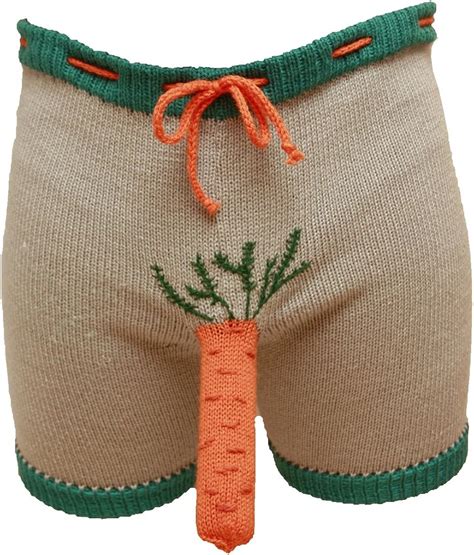 Mysexyshorts Mens Carrot Shorts Boxers Underwear Carrot Boxers Funny