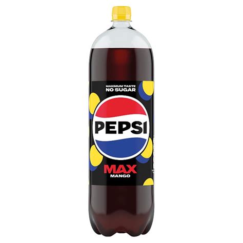 Pepsi Max Mango No Sugar Cola Bottle 2l