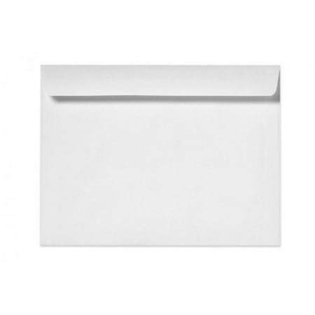 10 x 13 Booklet Envelopes Open Side Envelopes - Bright White 28Lb - 50 ...