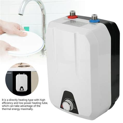 Ebtools Instant Electric Water Heater8 L Mini Instant Electric Water Heater Tankless Shower Hot