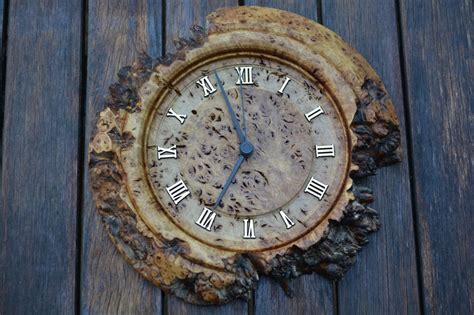 Oak Burr Wall Clock Woodturning Projects And Tips Carl Jacobsons Woodshoptv