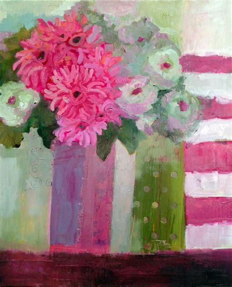 Pin De Annie OBrien Gonzales Artist En Expressive Floral Paintings