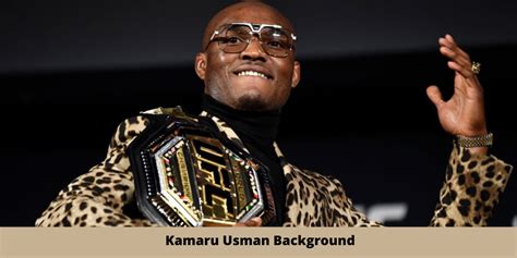 Kamaru Usman Net Worth 2023: What's Nigerian Nightmare Worth?