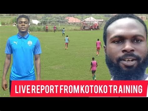 Kotoko Training As New Player Trains Abdul And Hamid Brilliant