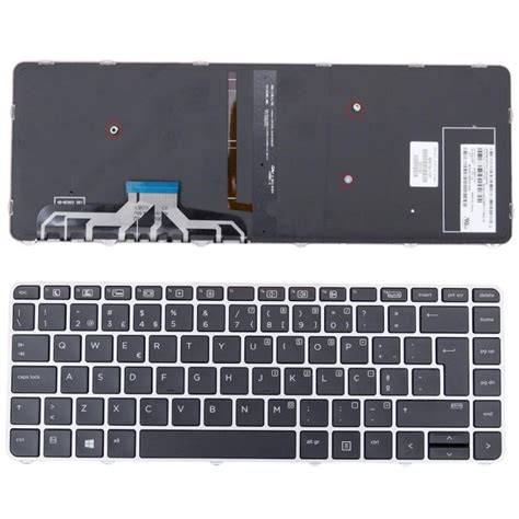 Bitlab Keyboard Hp Elitebook Folio G Backlit Silver Frame Pt