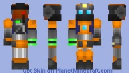 Glitch - Metal Arms Minecraft Skin