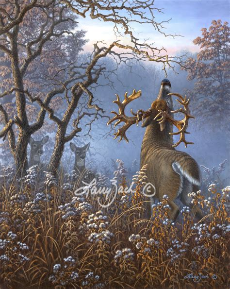 Deer paintings by Larry Zach – Larry Zach Wildlife Art