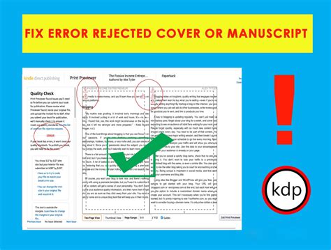 Dribbble How To Fix Eroor Rejected Cover Or Manuscript For Kdp