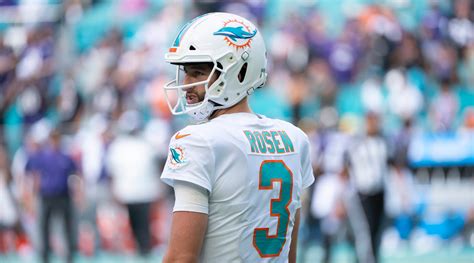 Josh Rosen Takes Over As Starting Quarterback For Miami Dolphins