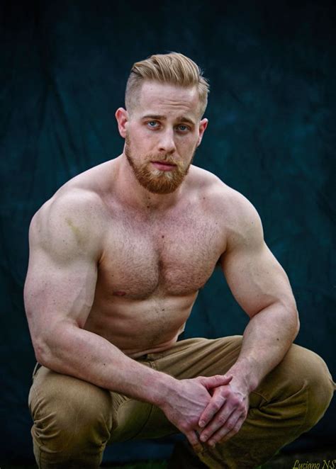 Blond Alpha Man Ginger Men Blonde Guys Muscle Men