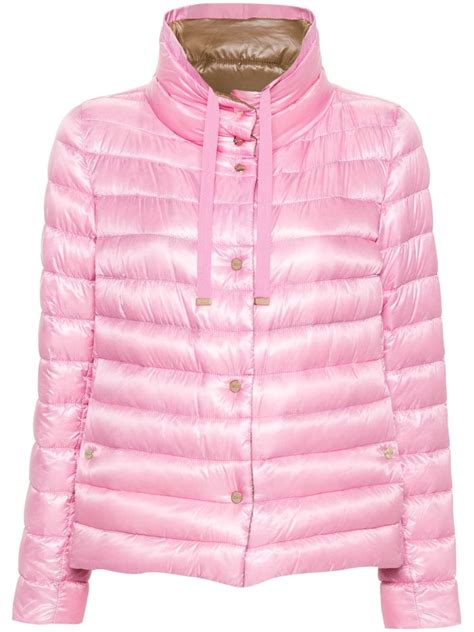 Herno High Shine Puffer Jacket Pink FARFETCH