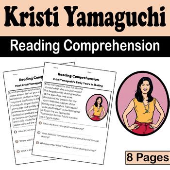 Kristi Yamaguchi Reading Comprehension Celebrating Aapi Heritage Month