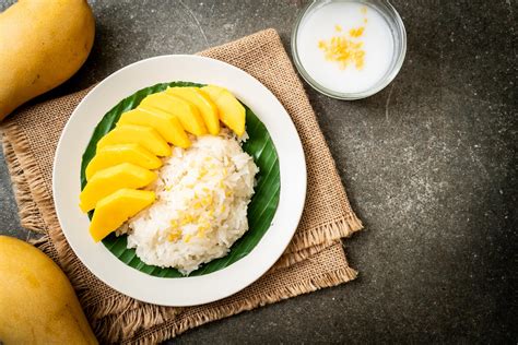 La Recette Du Riz Gluant A La Mangue Et Au Lait De Coco Mayuree