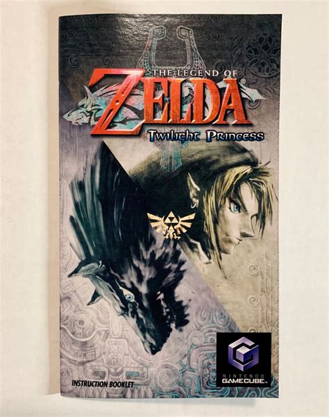 Legend Of Zelda Twilight Princess Nintendo Gamecube Reproduction