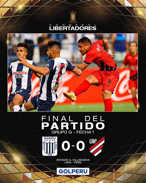 GOLPERU On Twitter Ahora FINAL DEL PARTIDO ClubALoficial