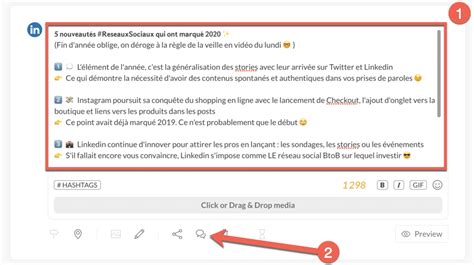 Comment Programmer Un Post Linkedin Avec Un Lien En Commentaire