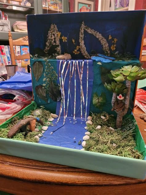 Rainforest In A Shoebox Rainforest Crafts Diorama Kids Rainforest