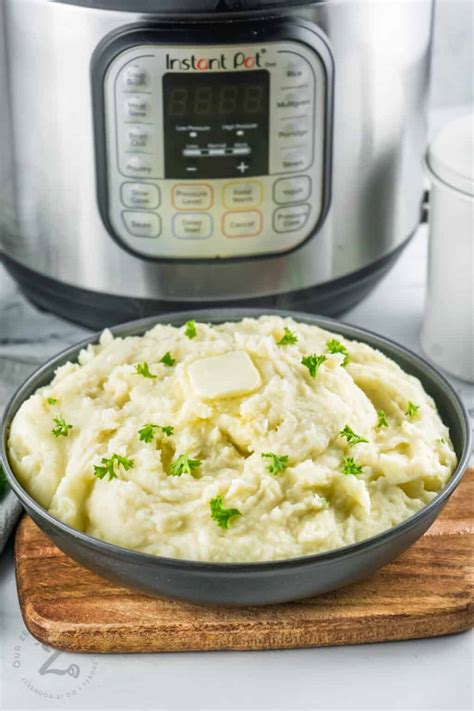 Instant Pot Mashed Potatoes - Our Zesty Life