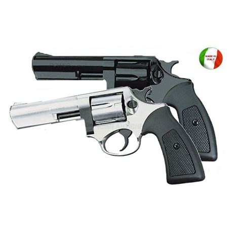 Pistola Revolver A Salve Modello Power Calibro 380 Mm Silver Marca