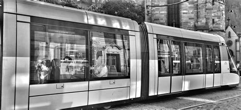 Strasbourg tramway reflection by MichaelBilyk on DeviantArt