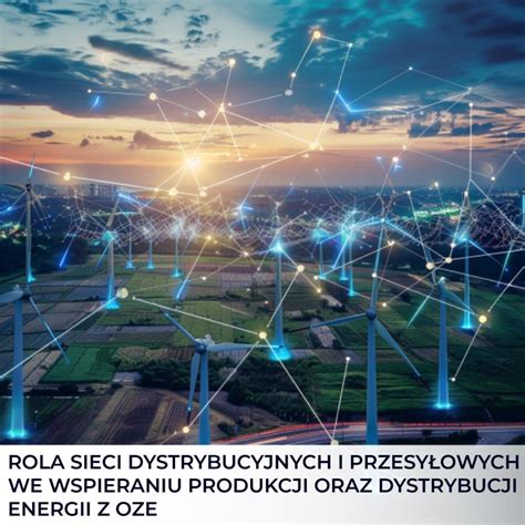 Rola sieci dystrybucyjnych i przesyłowych we wspieraniu produkcji oraz