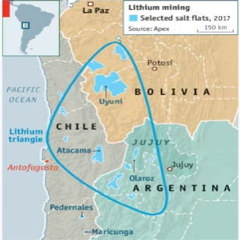 Map of lithium triangle | Download Scientific Diagram