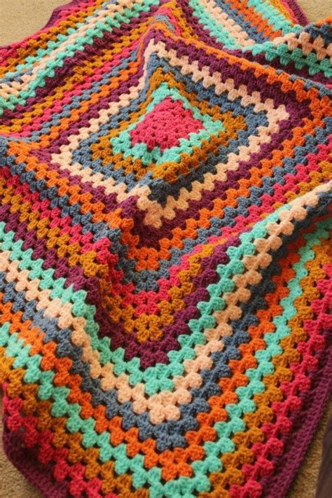 Vintage Inspired Granny Blanket Crochet Pattern By Eight By Six Lovecrafts Artofit