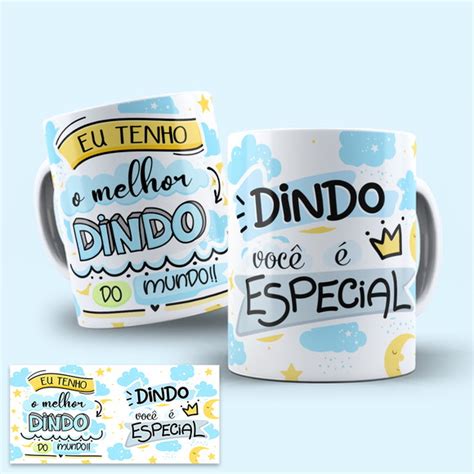 Arte Digital Editavel Para Caneca Padrinhos Produtos Elo7