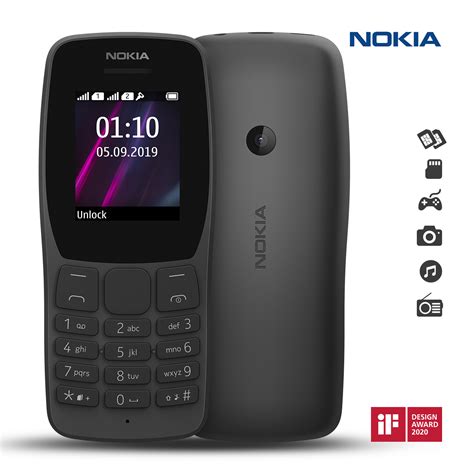 Ripley CELULAR NOKIA 110 TA 1319 GSM 2G DUAL SIM RADIO FM NEGRO